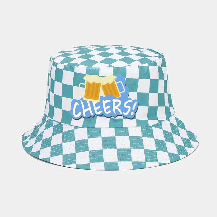Fisherman's Hat with Diamond Pattern – WiesnKaro Oktoberfest 2025