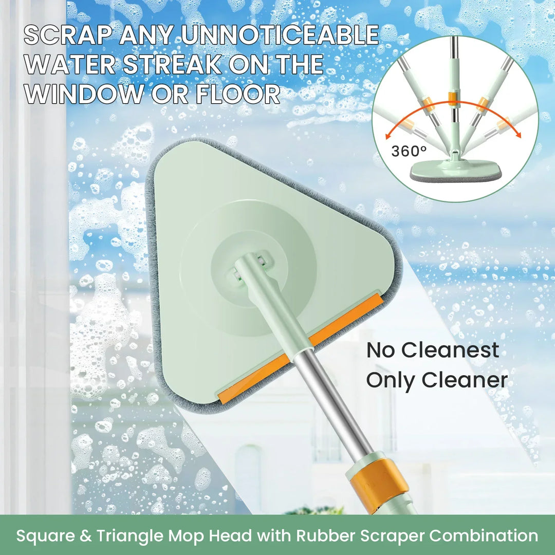 Selbstrotierender Wischmopp mit Eimer - SpinMop