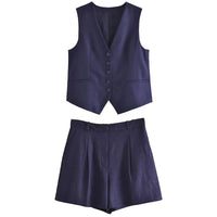 Two-piece summer outfit with vintage top – Amaya
