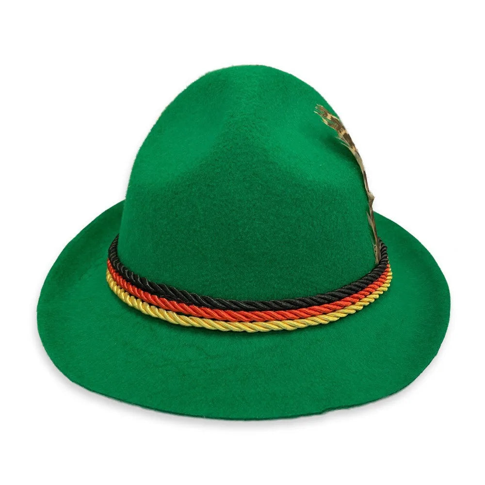 Alpine Hat with Feather – Mountain Friend Oktoberfest 2025