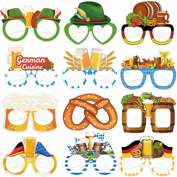 Photo Glasses Set (12 Pieces) – GaudiGlasses Oktoberfest 2025
