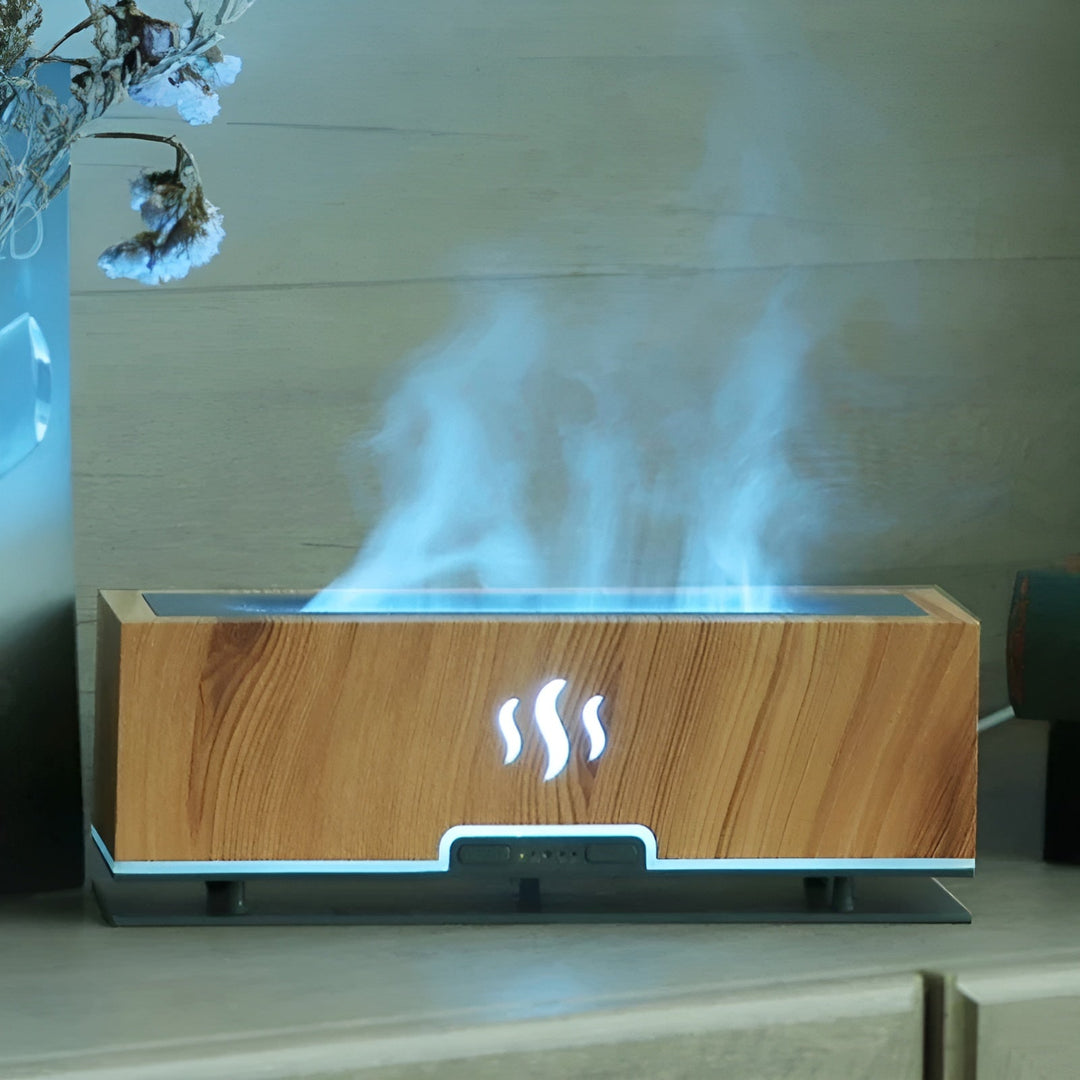 Multifunktionel aroma-luftfugter – GlowFlame