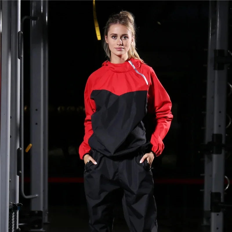Lightweight Unisex Training Set with Zipper & Hood – Remo