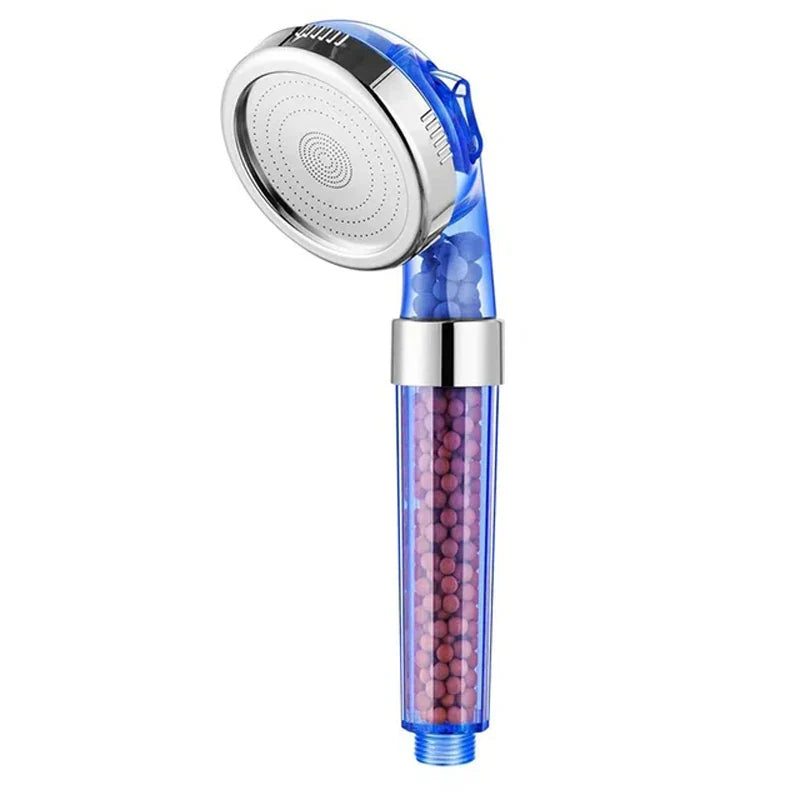 High-Pressure Water-Saving Shower Head with Filter - AquaGlow