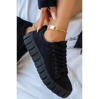 Zapatos deportivos ortopédicos para mujer con suela de plataforma - Mira