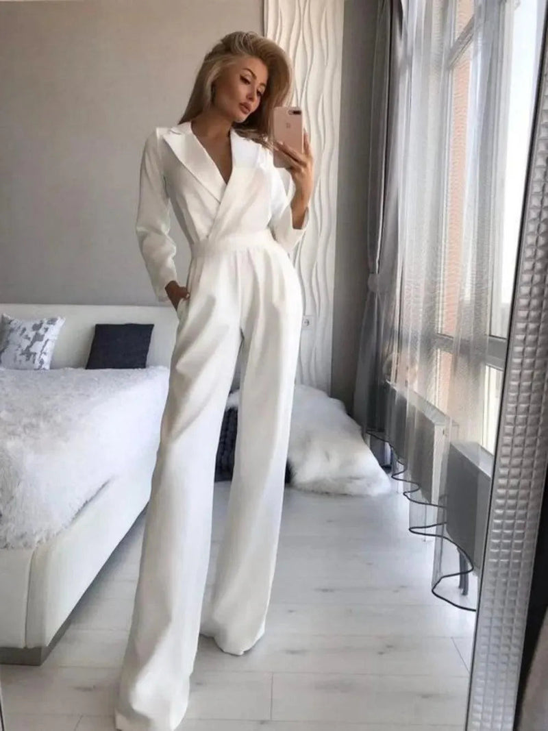 Mono elegante con mangas largas - Sophie