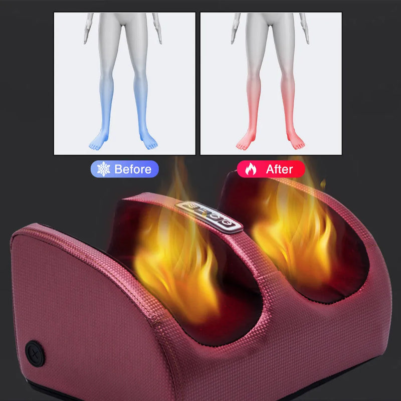 Fodmassager med shiatsu-massage og varmefunktion – SootheStep