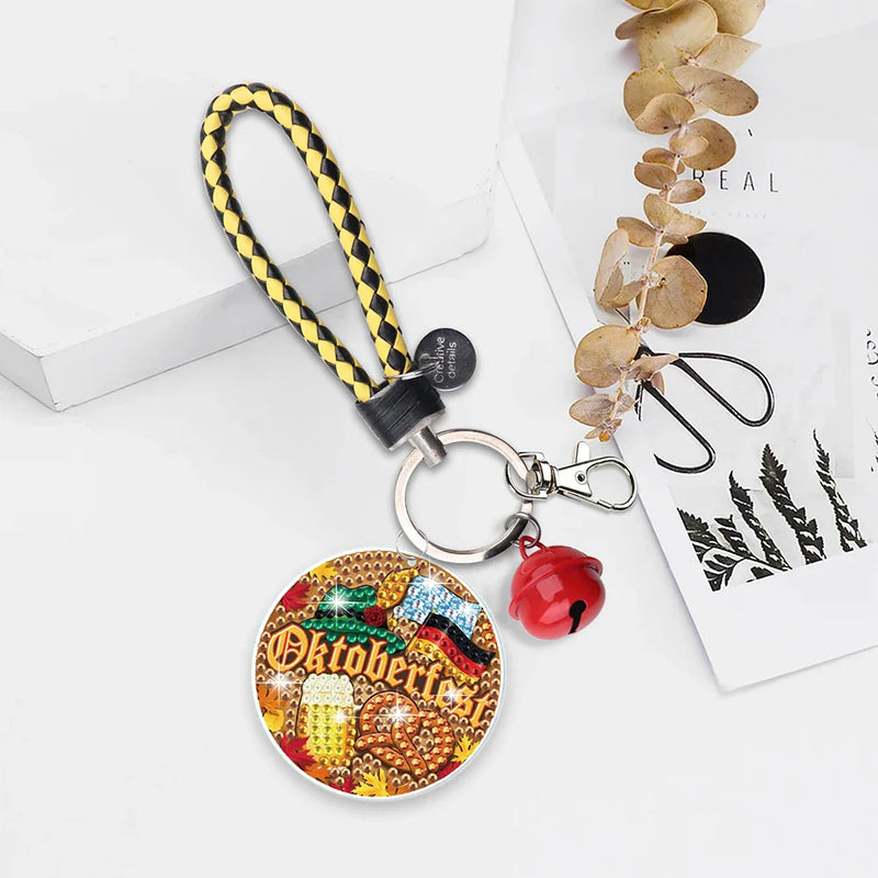 DIY Diamond Painting Keychain – GlitterHeart Oktoberfest 2025