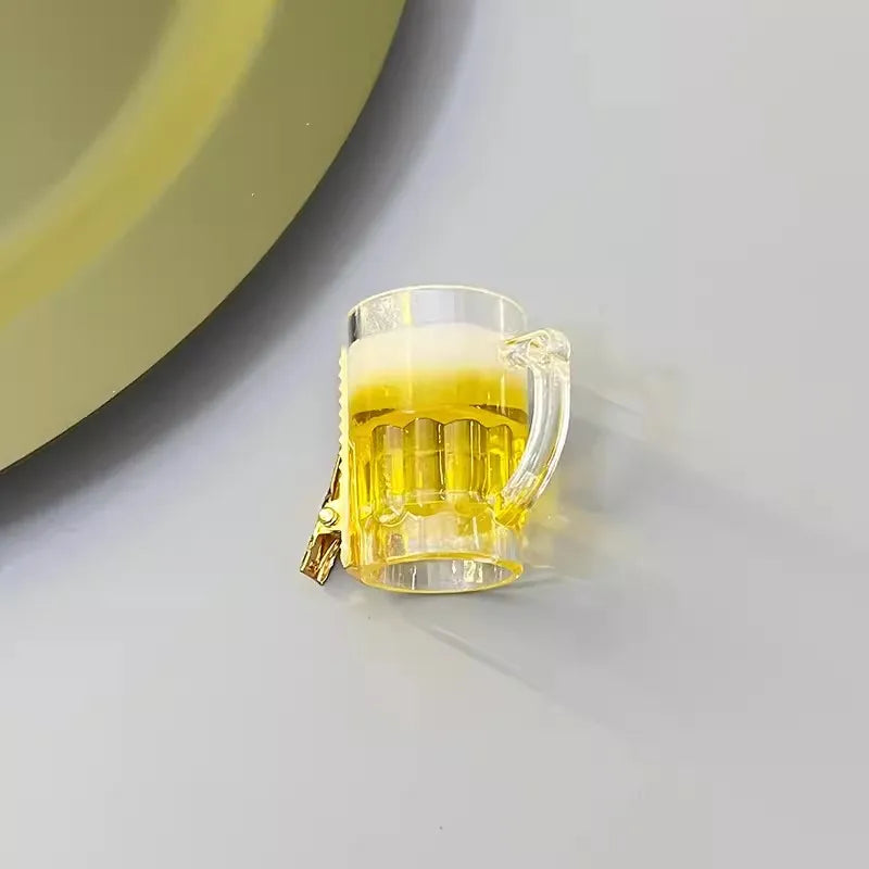 Set de horquillas para el cabello con diseño de jarra de cerveza (set de 6) – SchaumSpangen Oktoberfest 2025