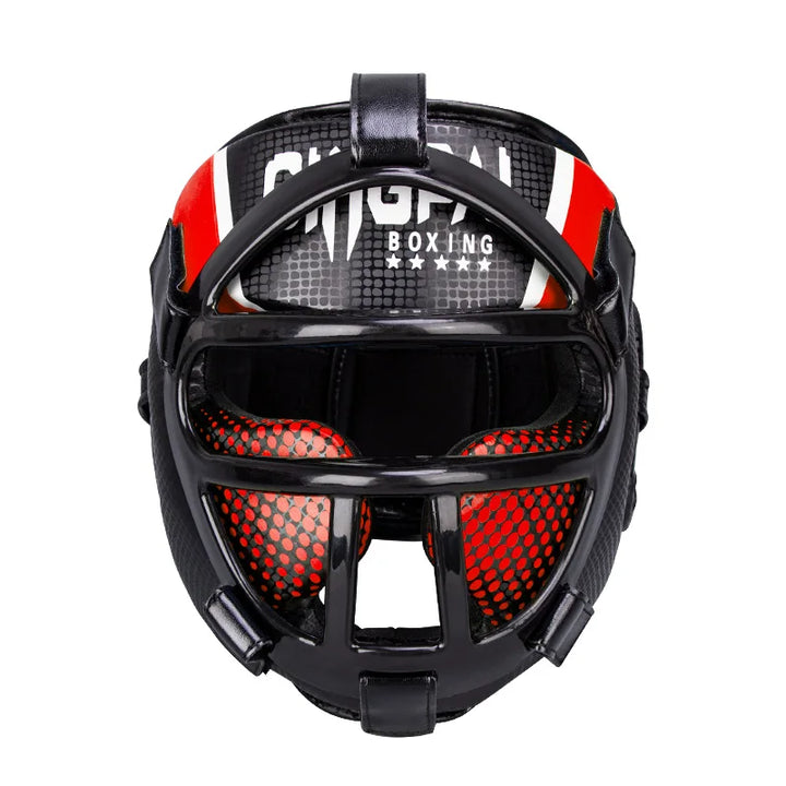 Premium Head Protection with Face Shield – FightGuard