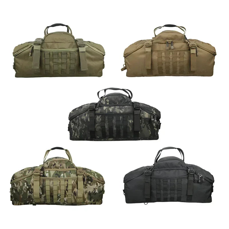 Large Tactical Travel Bag and Backpack - TrailTrek Duffle