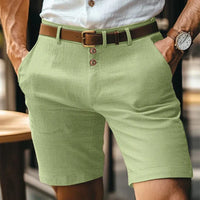 Breathable & Vintage Slim-Fit Summer Shorts Men – Lennart