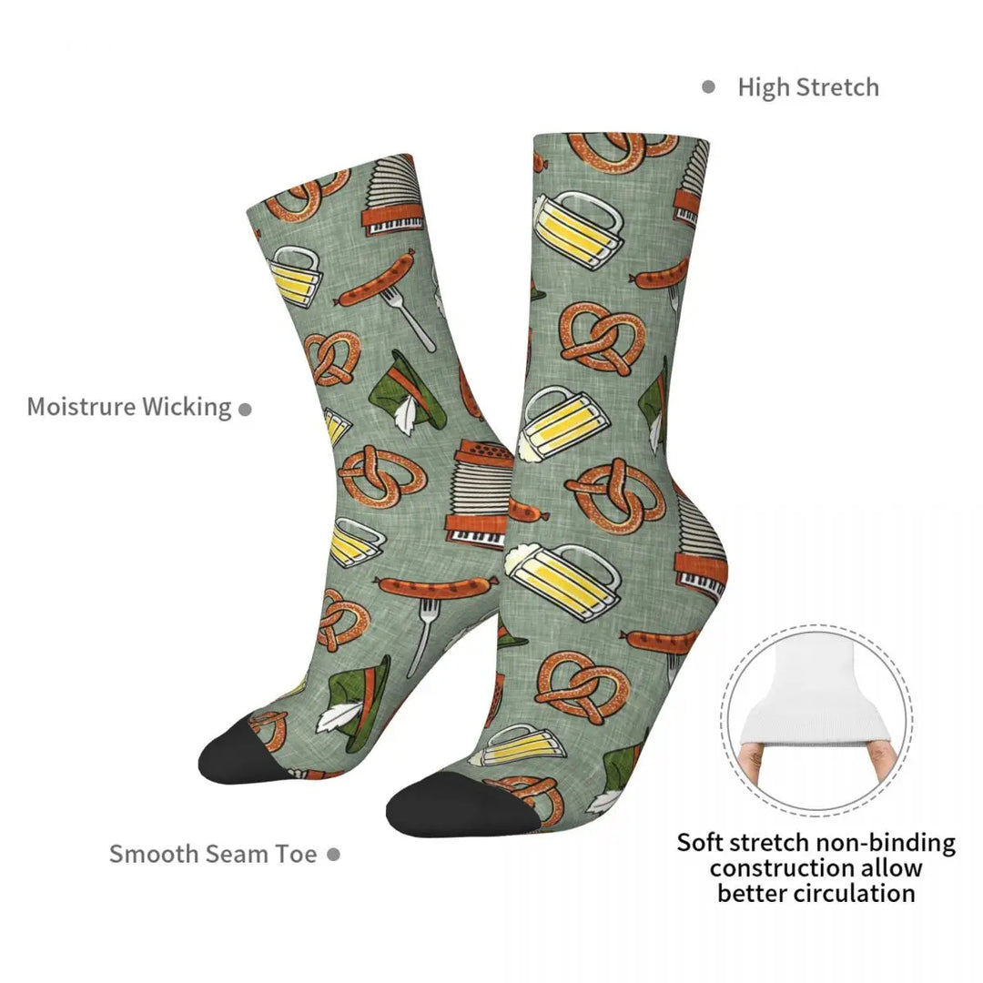 Socks with Wiesn Motifs (Set of 2) – FestSocks Oktoberfest 2025