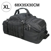 Large Tactical Travel Bag and Backpack - TrailTrek Duffle