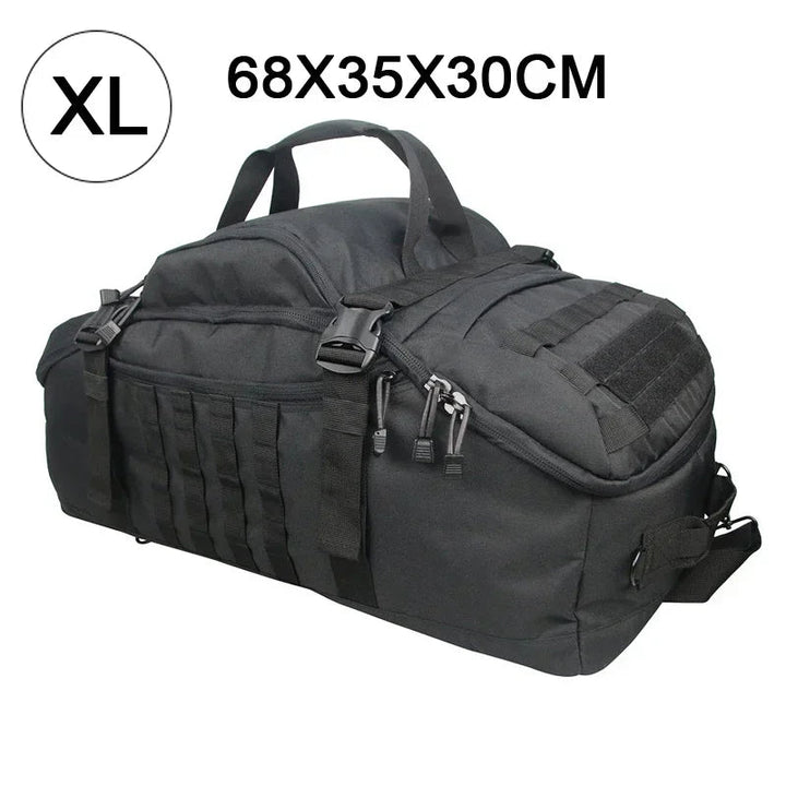 Large Tactical Travel Bag and Backpack - TrailTrek Duffle