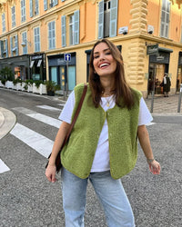 Warm & Comfortable V-Neck Vest for Women - Alina