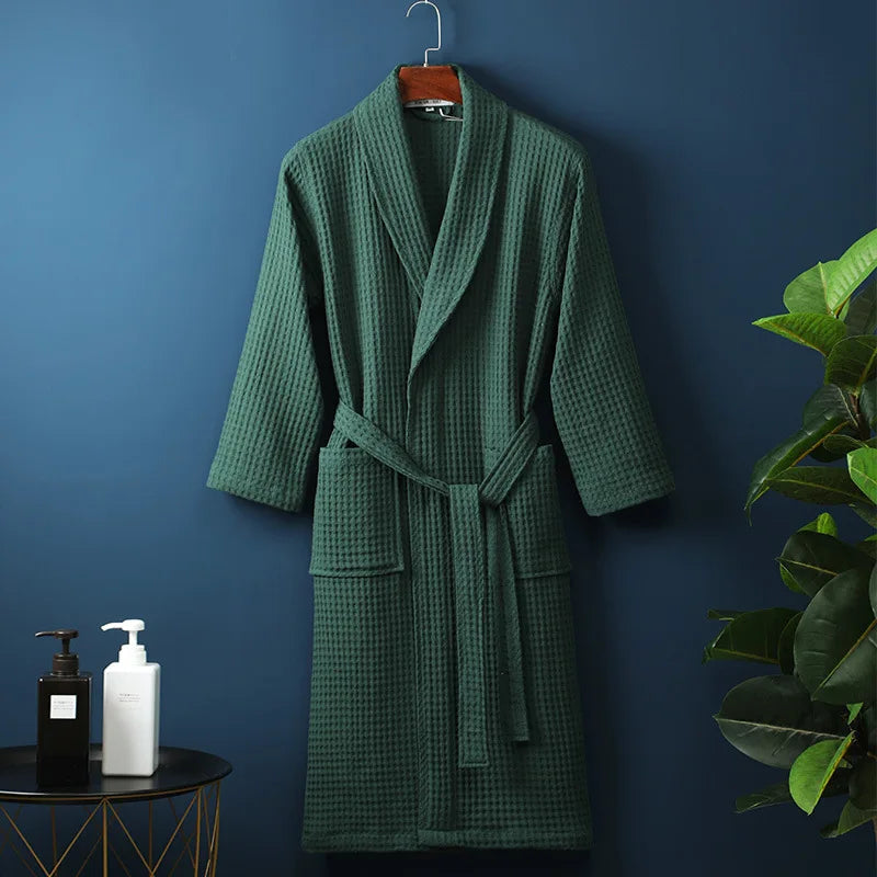 Soft cotton bathrobe for comfort & relaxation - Robin