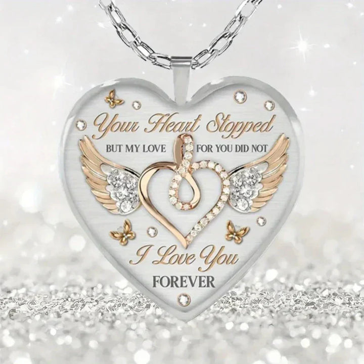 Engraved Heart Necklaces – Sofie "Forever"
