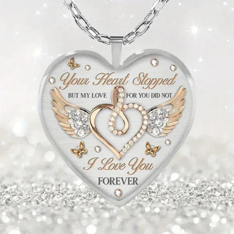 Engraved Heart Necklaces – Sofie "Forever"