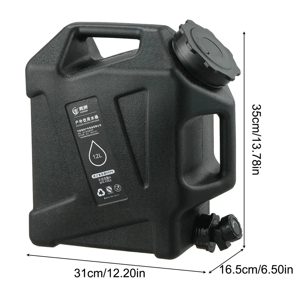Depósito de agua portátil de 12L - AquaTrek
