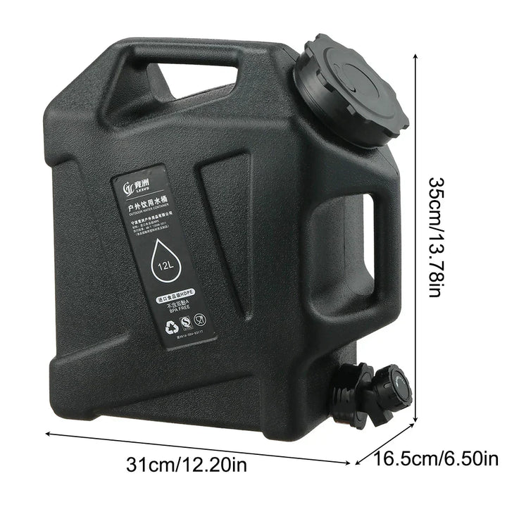 Depósito de agua portátil de 12L - AquaTrek