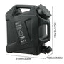 Tragbarer 12L Wasserbehälter - AquaTrek