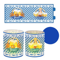 Set de faroles de mesa con diseño Oktoberfest (12 piezas, 1+1 gratis) – LampenFreude Oktoberfest 2025
