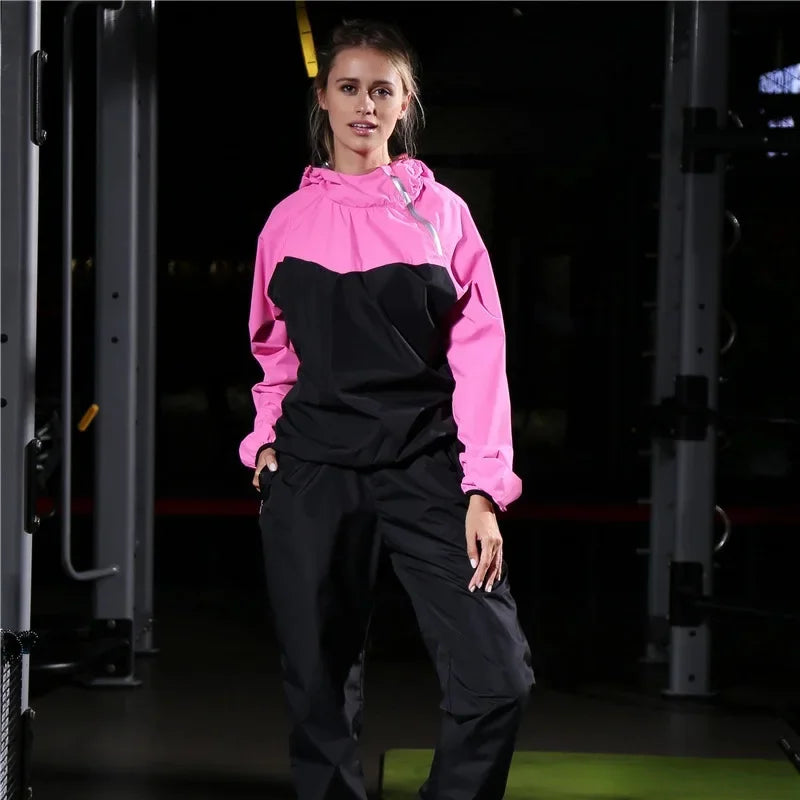 Lightweight Unisex Training Set with Zipper & Hood – Remo