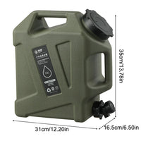 Depósito de agua portátil de 12L - AquaTrek