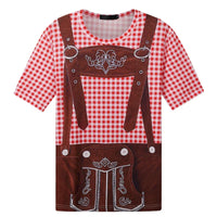 T-skjorte i lederhosen-stil – WiesnSkjorte Oktoberfest 2025
