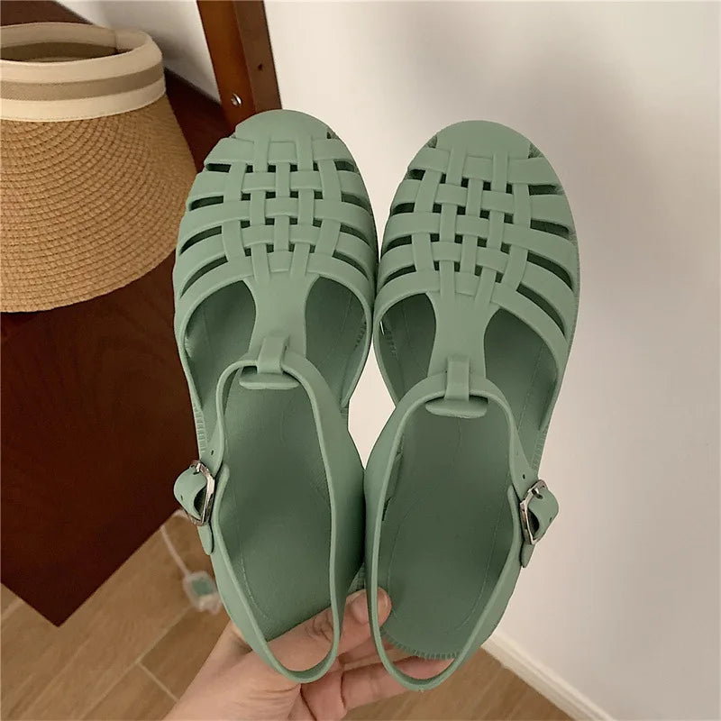 Trendy Platform Sandals in Korean Style for Women – Alina
