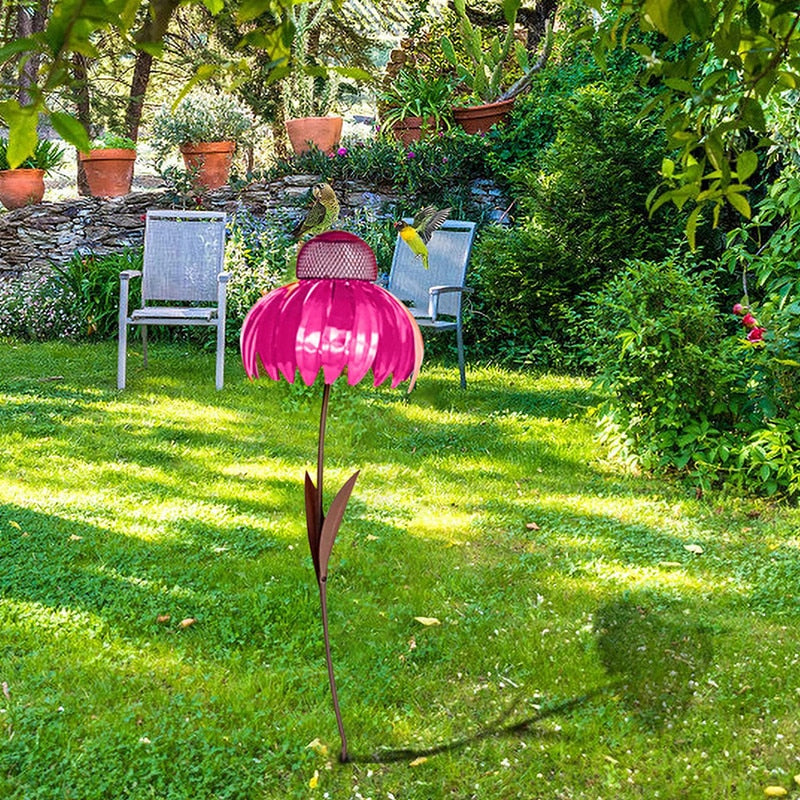 Blomsterformet fuglehus - FloraFeeder