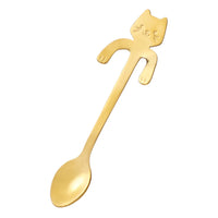 Mini stainless steel cat spoons - Whiskra