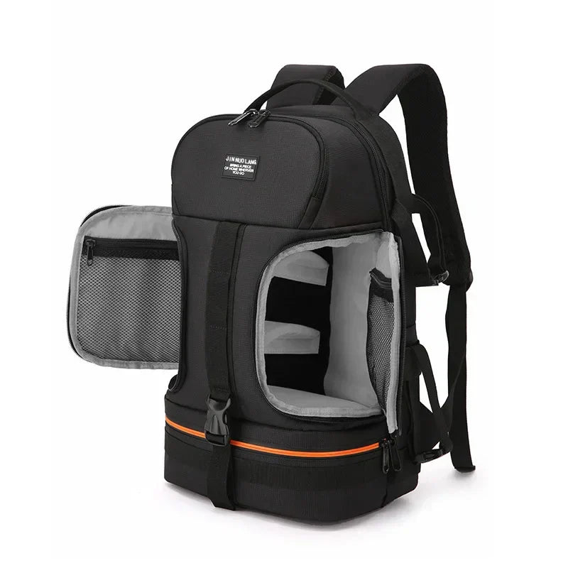 Professional Waterproof DSLR Camera Backpack with Tripod Strap and Rain Cover – Darius
