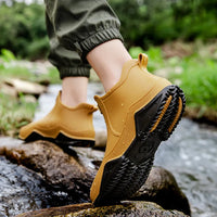 Botas de lluvia para mujer, de media caña y impermeables con suela antideslizante – Nivara