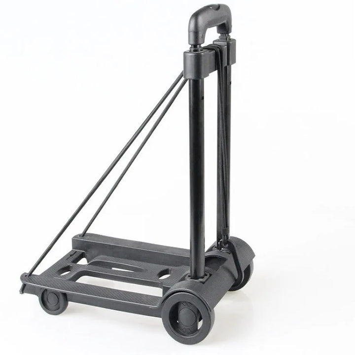 Faltbarer tragbarer Handwagen mit 2 oder 4 Rädern verstellbarem Zugstab – CarryFlex