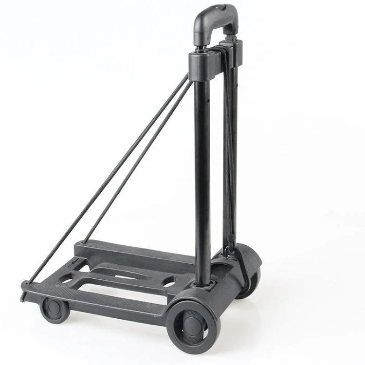 Faltbarer tragbarer Handwagen mit 2 oder 4 Rädern verstellbarem Zugstab – CarryFlex