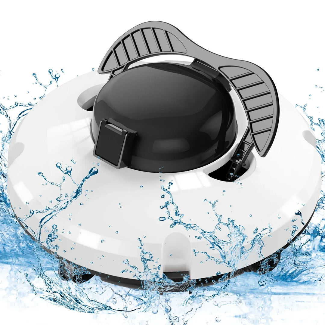 Akku-Roboter-Poolreiniger IPX8 wasserdicht mit Dual-Motor und 120 Minuten Laufzeit – AquaMate