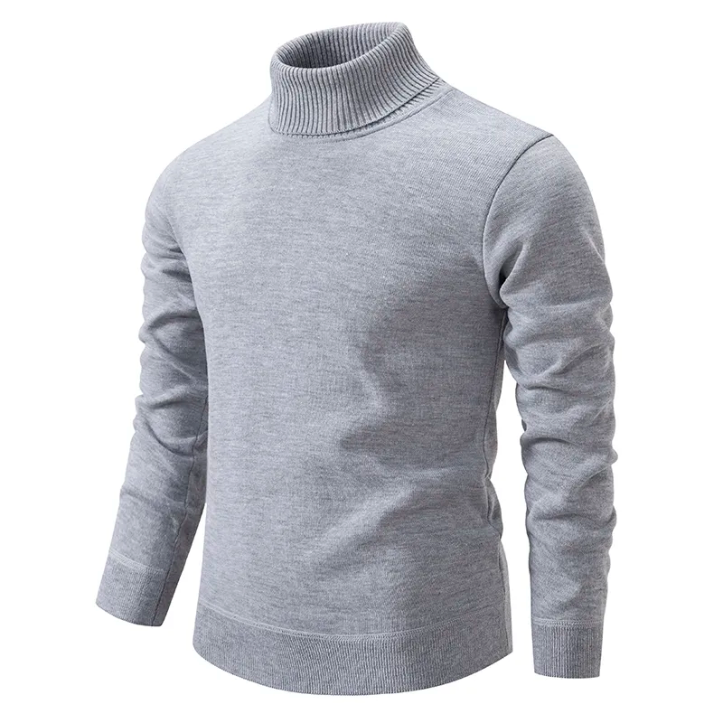 Soft & Comfortable Men's Cotton Turtleneck Sweater – Jonas