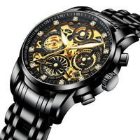 Skeleton men's wristwatch – Eclipse