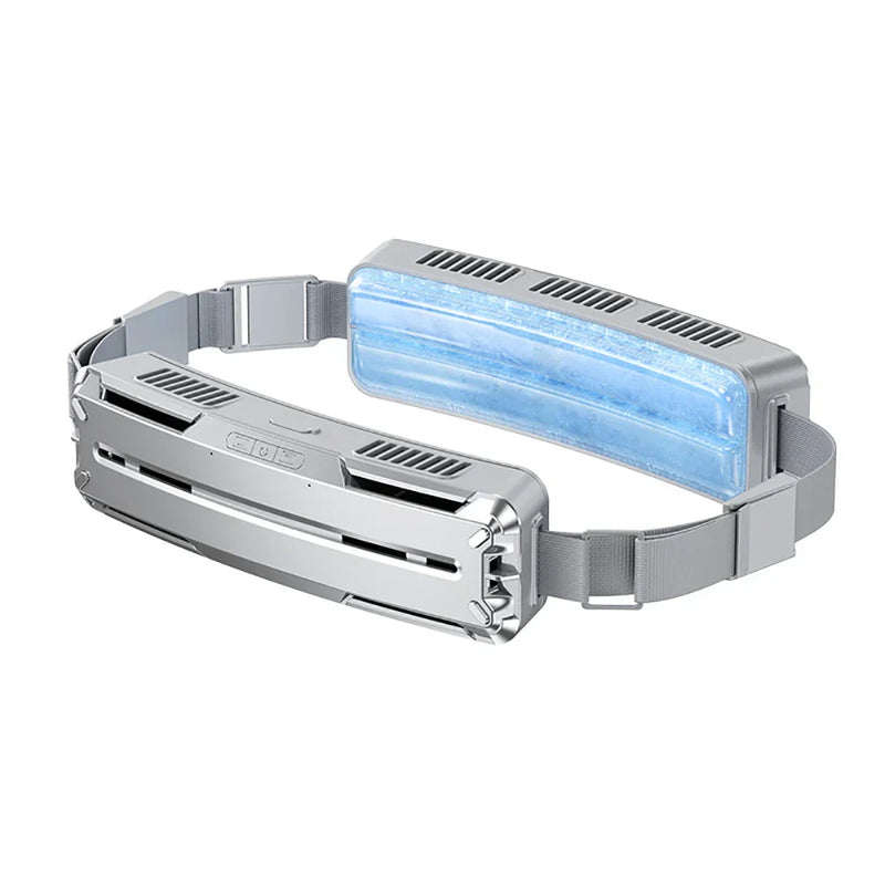 Tragbarer Bauch- und Nackenventilator – Veyra – (USB wiederaufladbar)