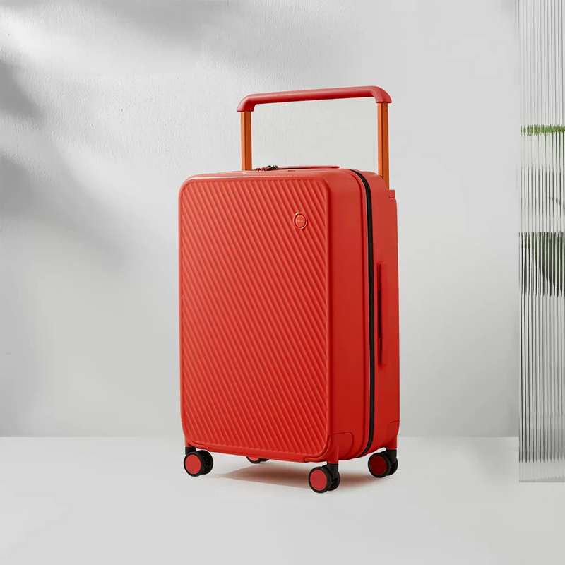 Hard-shell suitcase with wide handle – Oslo Metropolitan