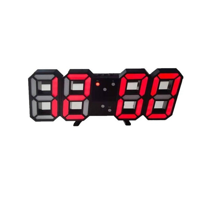 3D LED Wall Clock with Dimmable Light – Timora