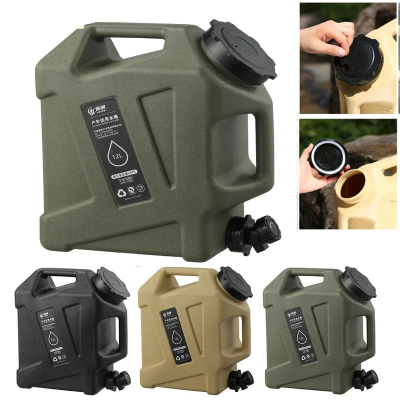 Depósito de agua portátil de 12L - AquaTrek