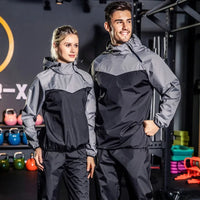 Lightweight Unisex Training Set with Zipper & Hood – Remo