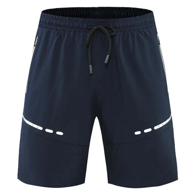 Sportliche & Stylische Slim-Fit Trainingsshorts mit Reißverschlusstaschen – Kian