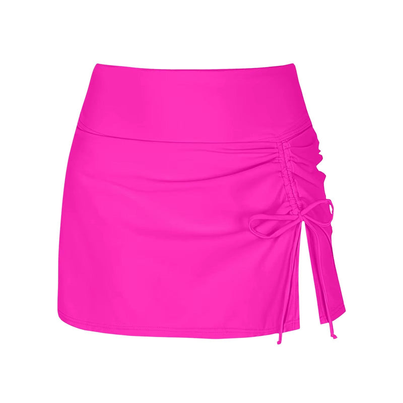 Women's swim shorts with side slit – Liv