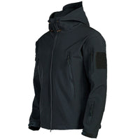 Men's Tactical Waterproof Windproof Softshell Jacket with Hood - Kai