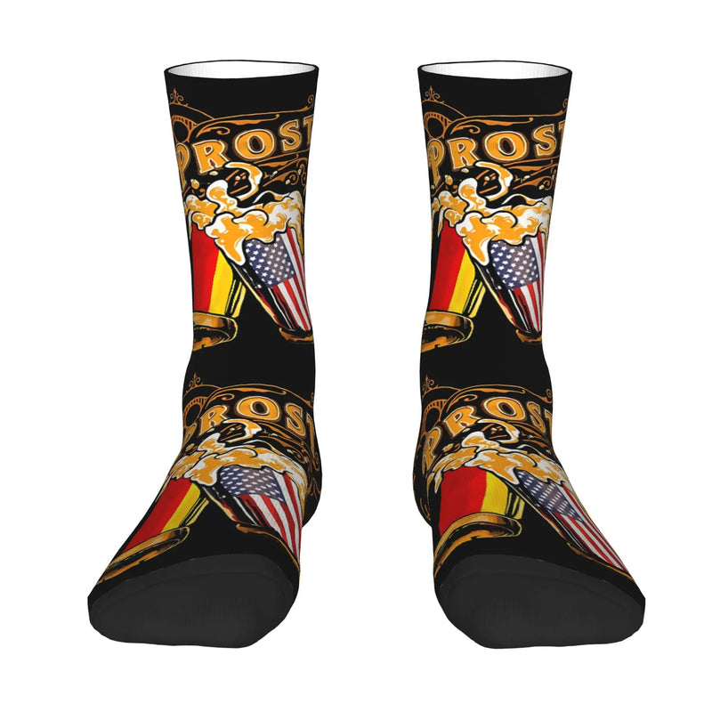 Socks with Beer Mug Print (2-Pack) – Cheers Socks Oktoberfest 2025