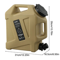 Depósito de agua portátil de 12L - AquaTrek